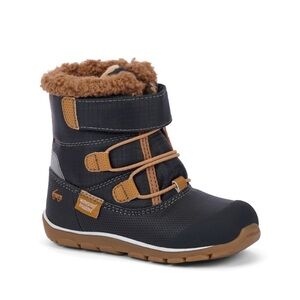 NWT See Kai Run Gilman Waterproof/Insulated Boot (Raven Black)